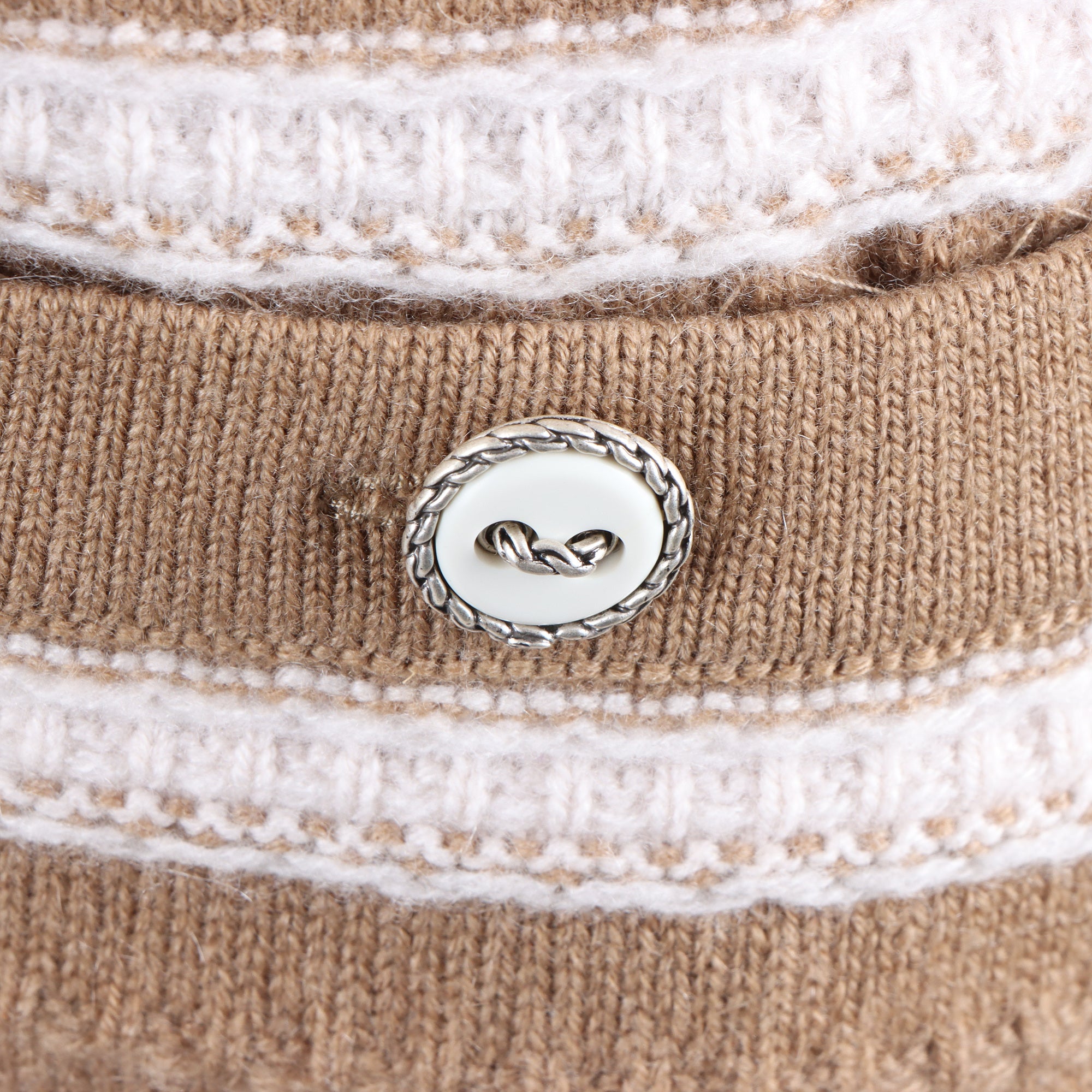 Chanel Twin Set – Cashmere – Ivory and Beige
