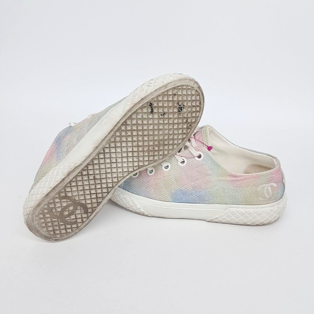 Chanel Sneakers – Calfskin Leather – Multicolor