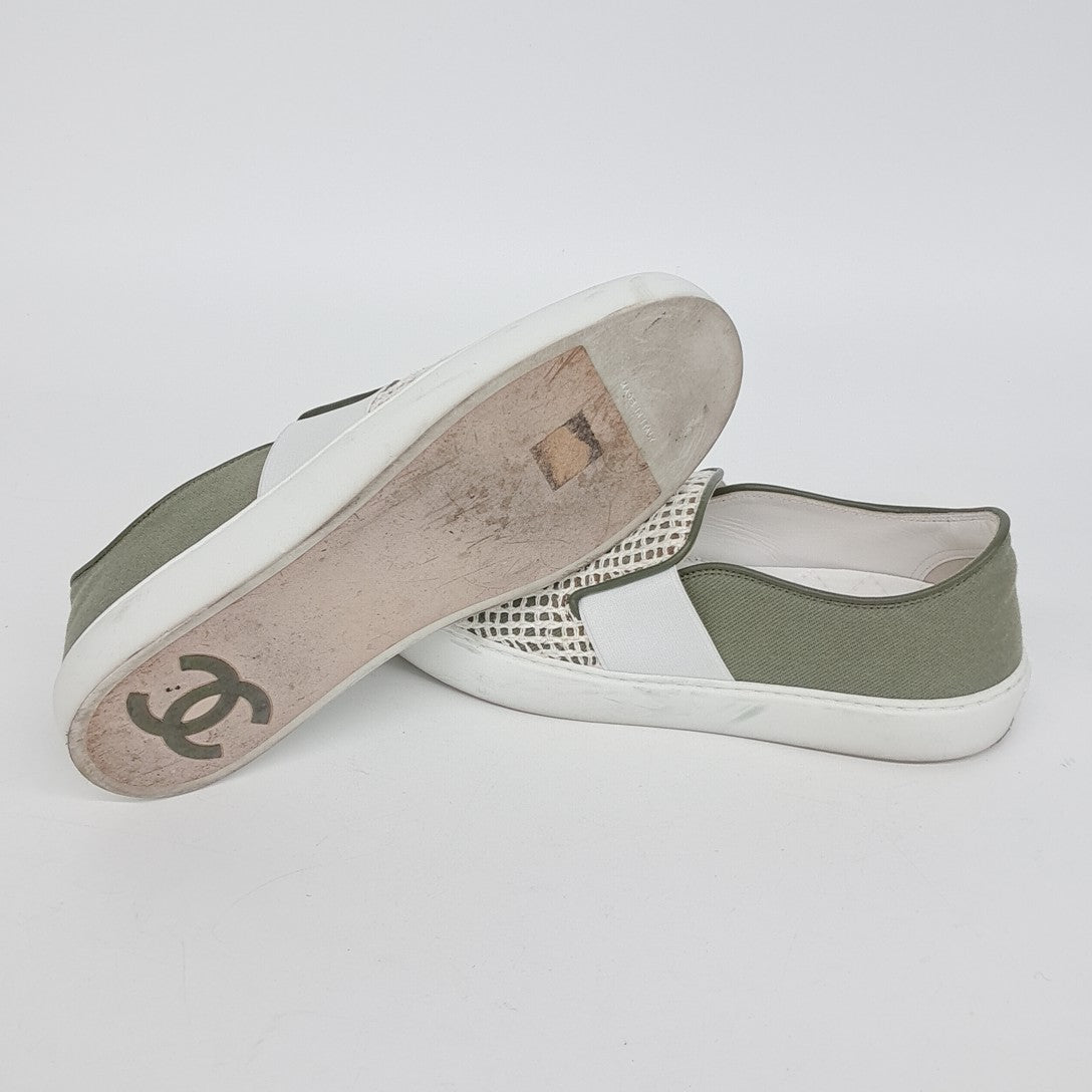 Chanel Slip-On – Fabric – Multicolor