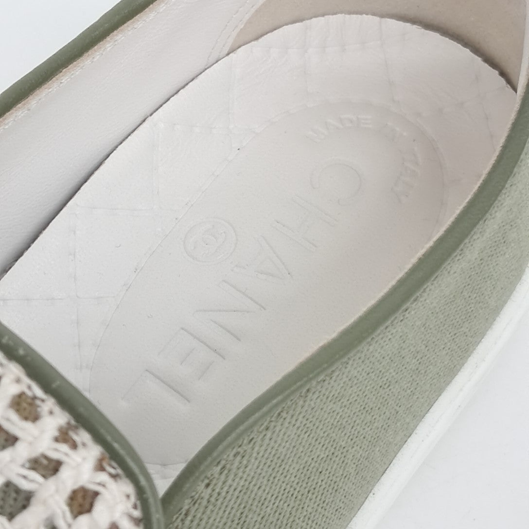 Chanel Slip-On – Fabric – Multicolor