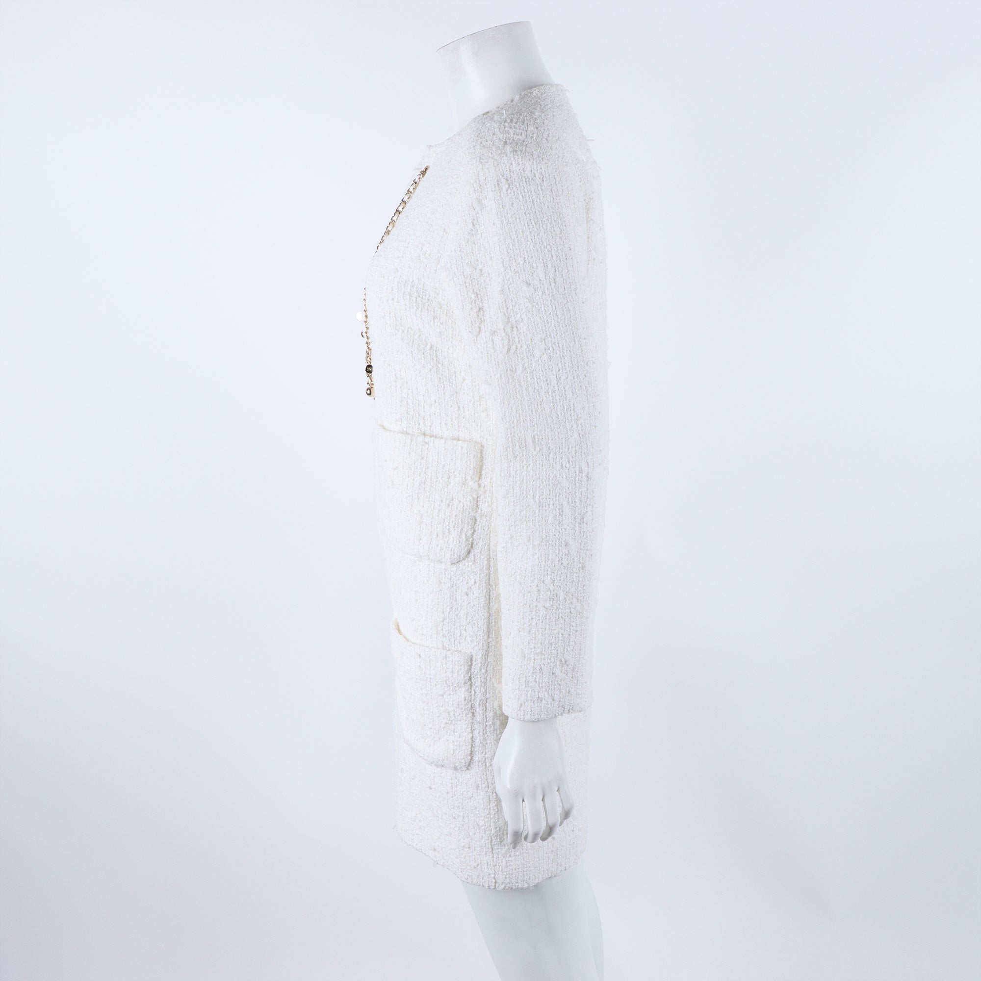 Chanel Dress – Tweed – White