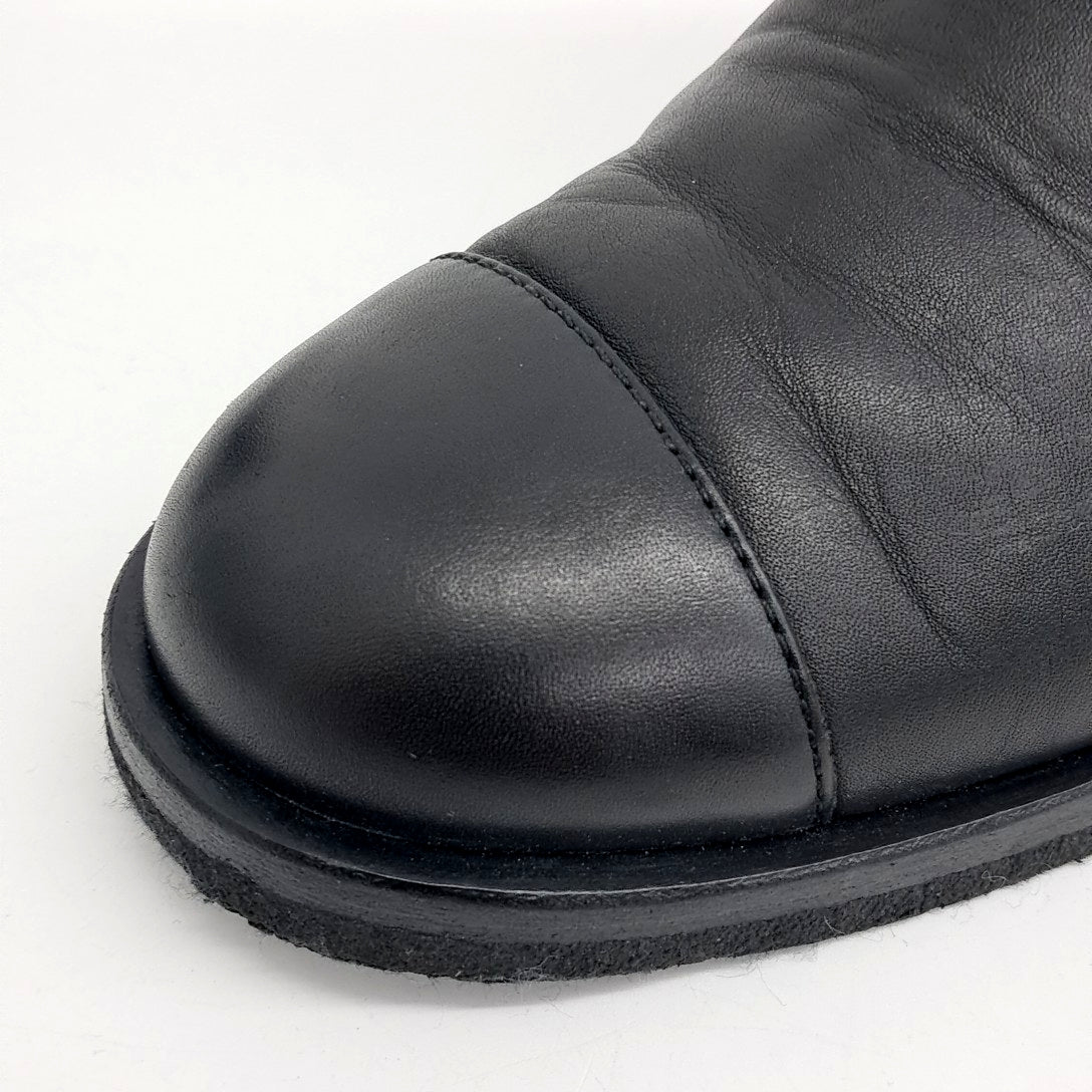 Chanel Boots – Leather – Black