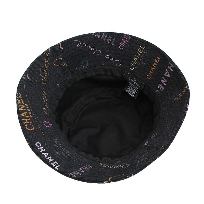 Chanel Bucket Hat – Denim – Grey