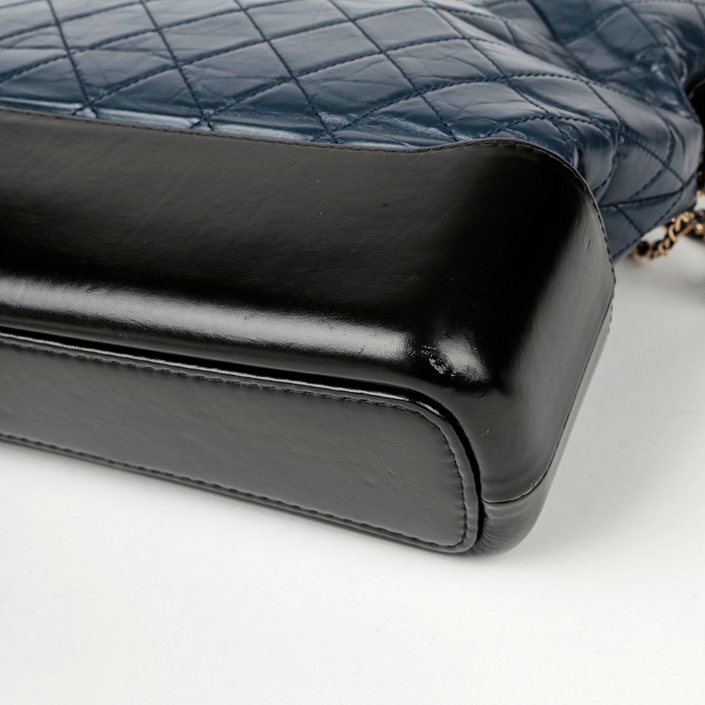 Chanel Gabrielle – Calfskin Leather – Navy