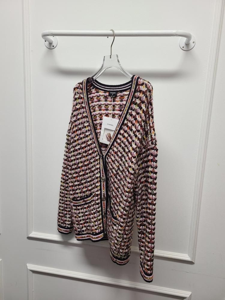 Chanel Cardigan – Tweed – Multicolor