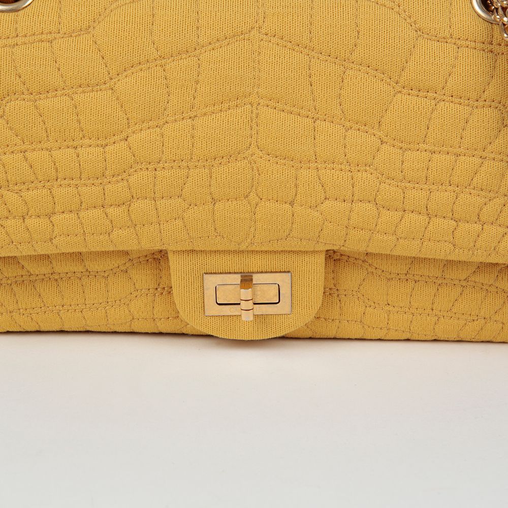 Chanel 2.55 Reissue – Cotton – Yellow – Gold Hardware