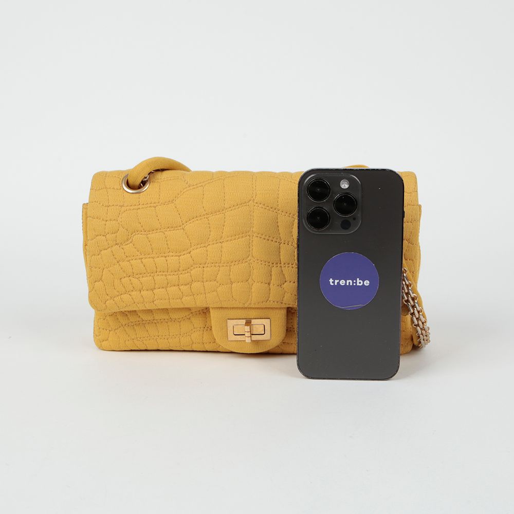 Chanel 2.55 Reissue – Cotton – Yellow – Gold Hardware