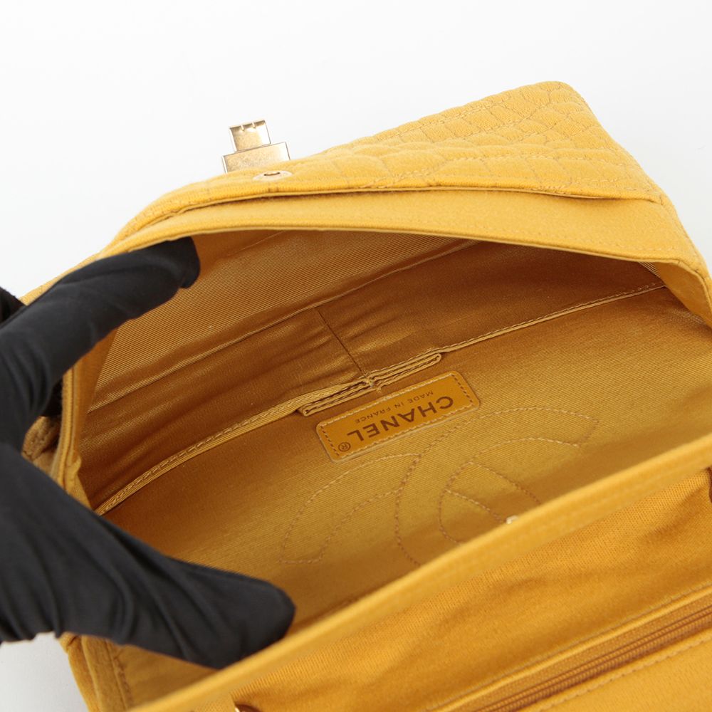 Chanel 2.55 Reissue – Cotton – Yellow – Gold Hardware