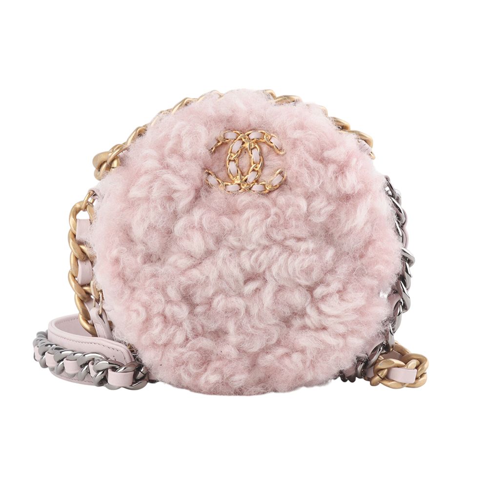 Chanel 19 – Shearling – Multicolor – Mixed hardware