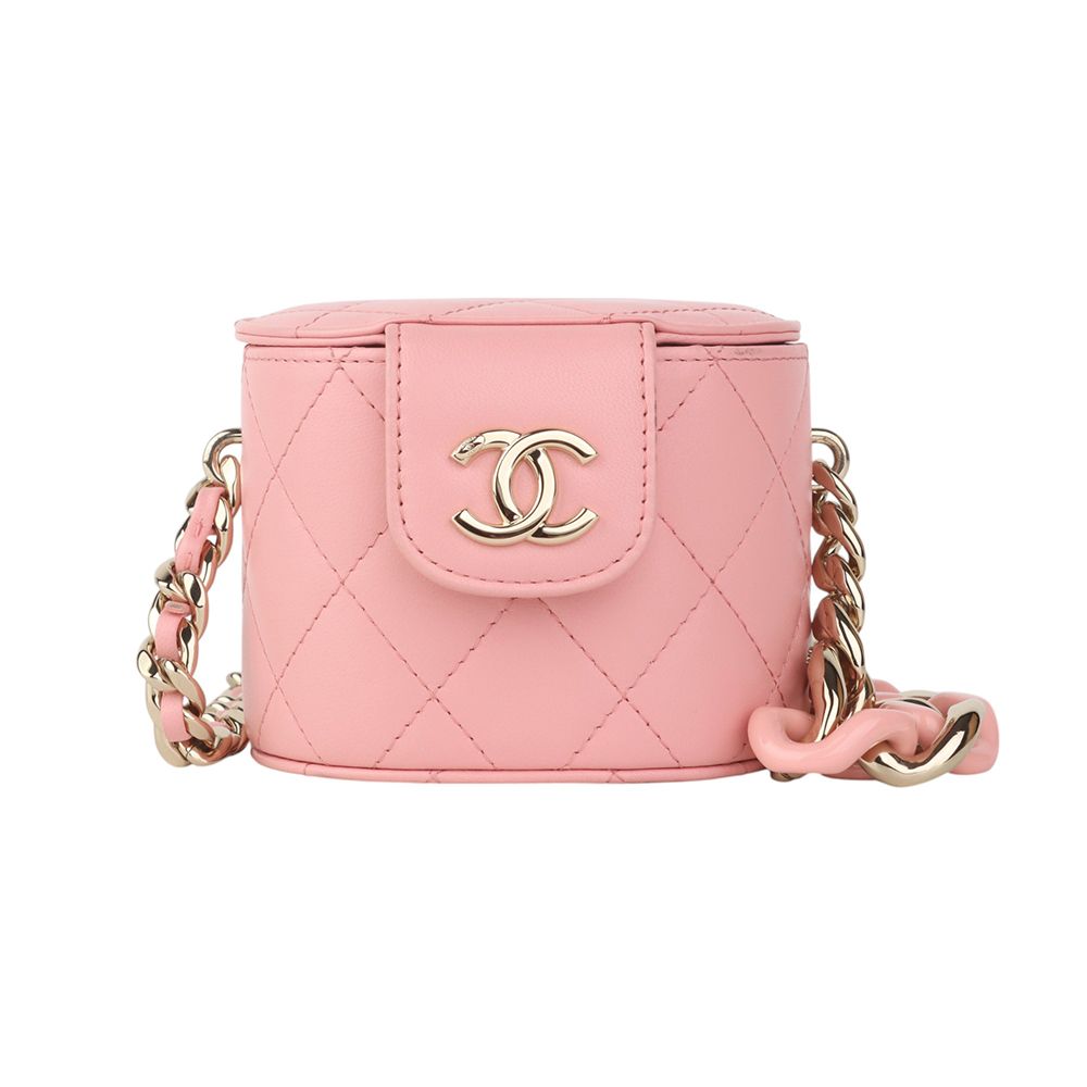 Chanel Vanity Case – Champagne Gold Hardware