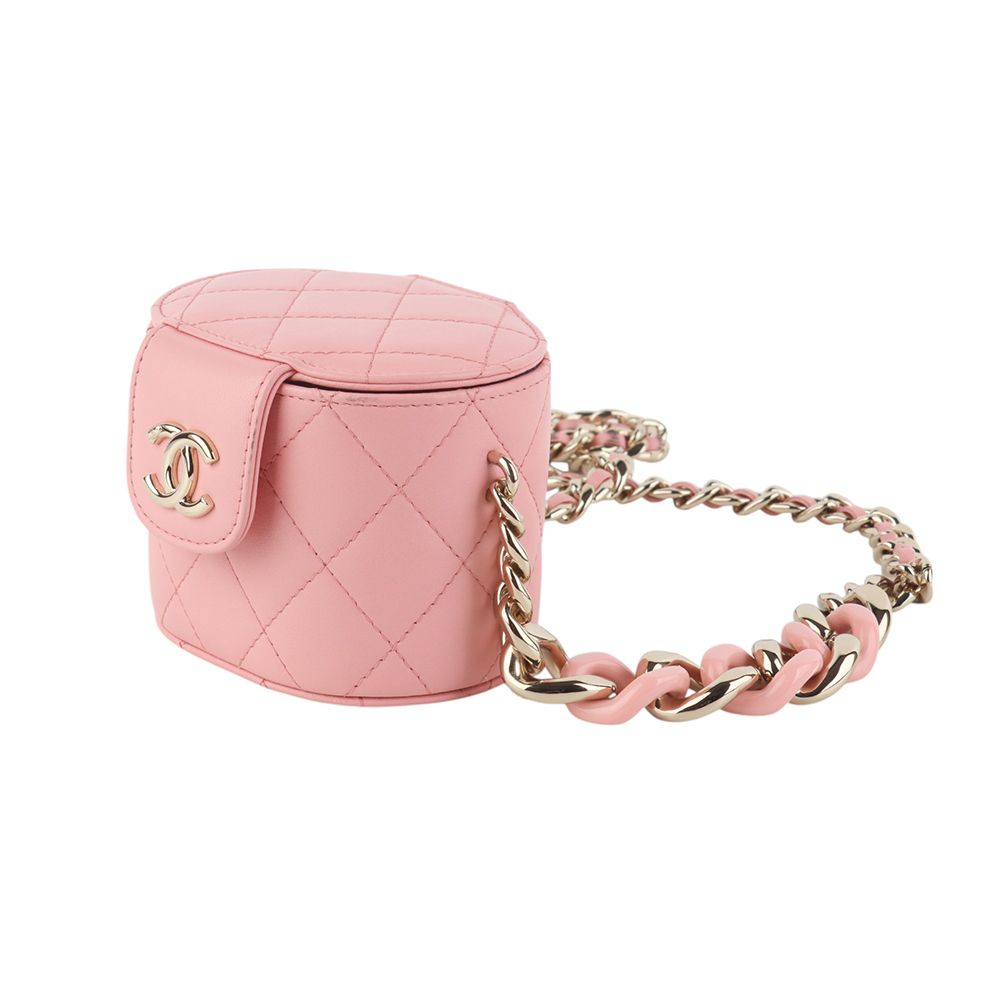 Chanel Vanity Case – Champagne Gold Hardware