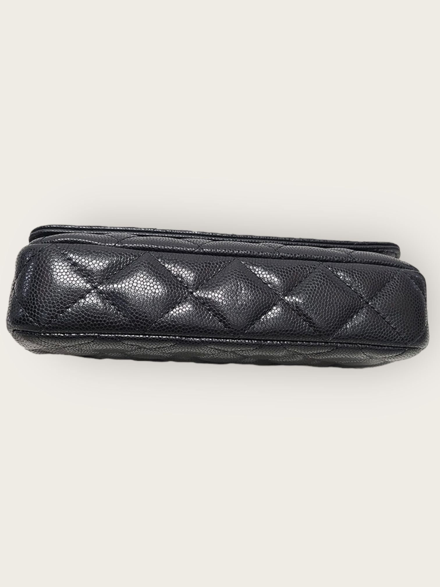 Chanel Shoulder Bag – Caviar Leather – Black – Gold Hardware