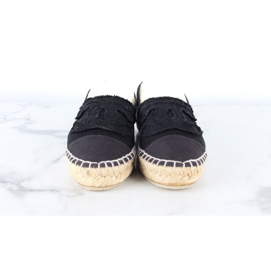 Chanel Espadrilles – Canvas – Black