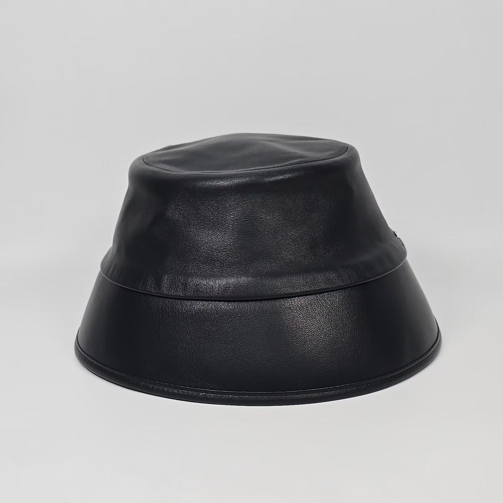 Leather Bucket Hat (L)