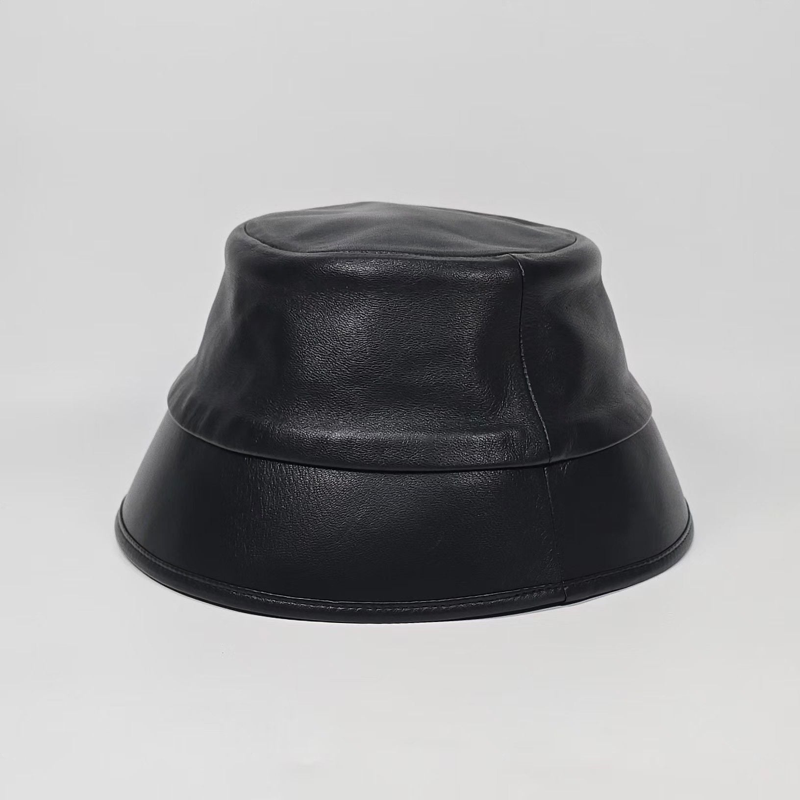 Leather Bucket Hat (L)