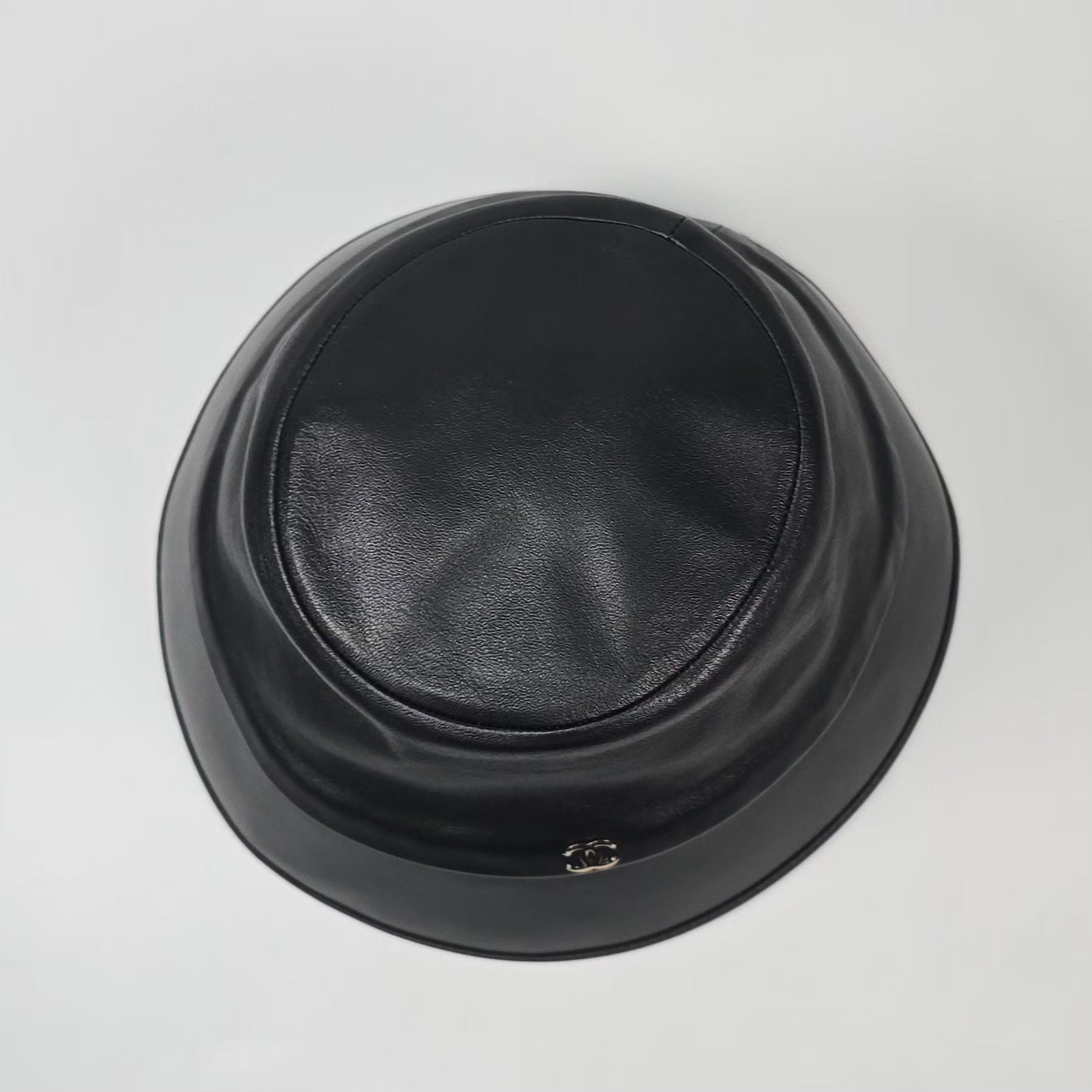 Leather Bucket Hat (L)