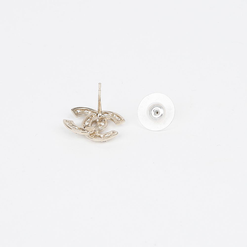 Chanel CC Earrings – Gold