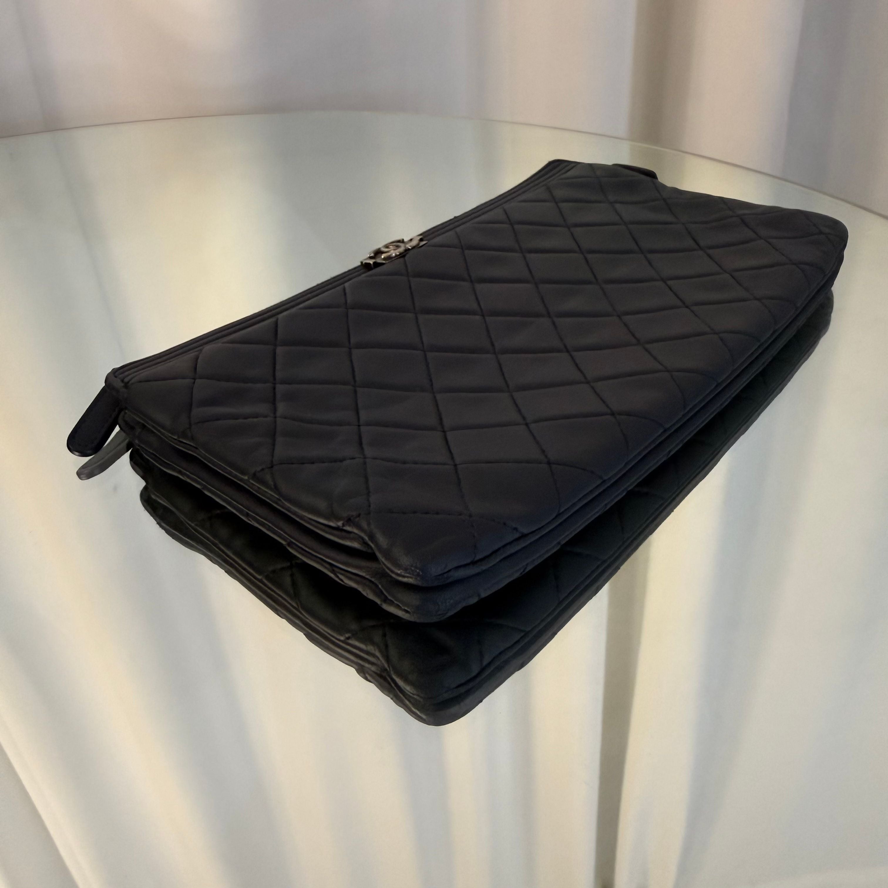 Boy Double Zipper Pouch