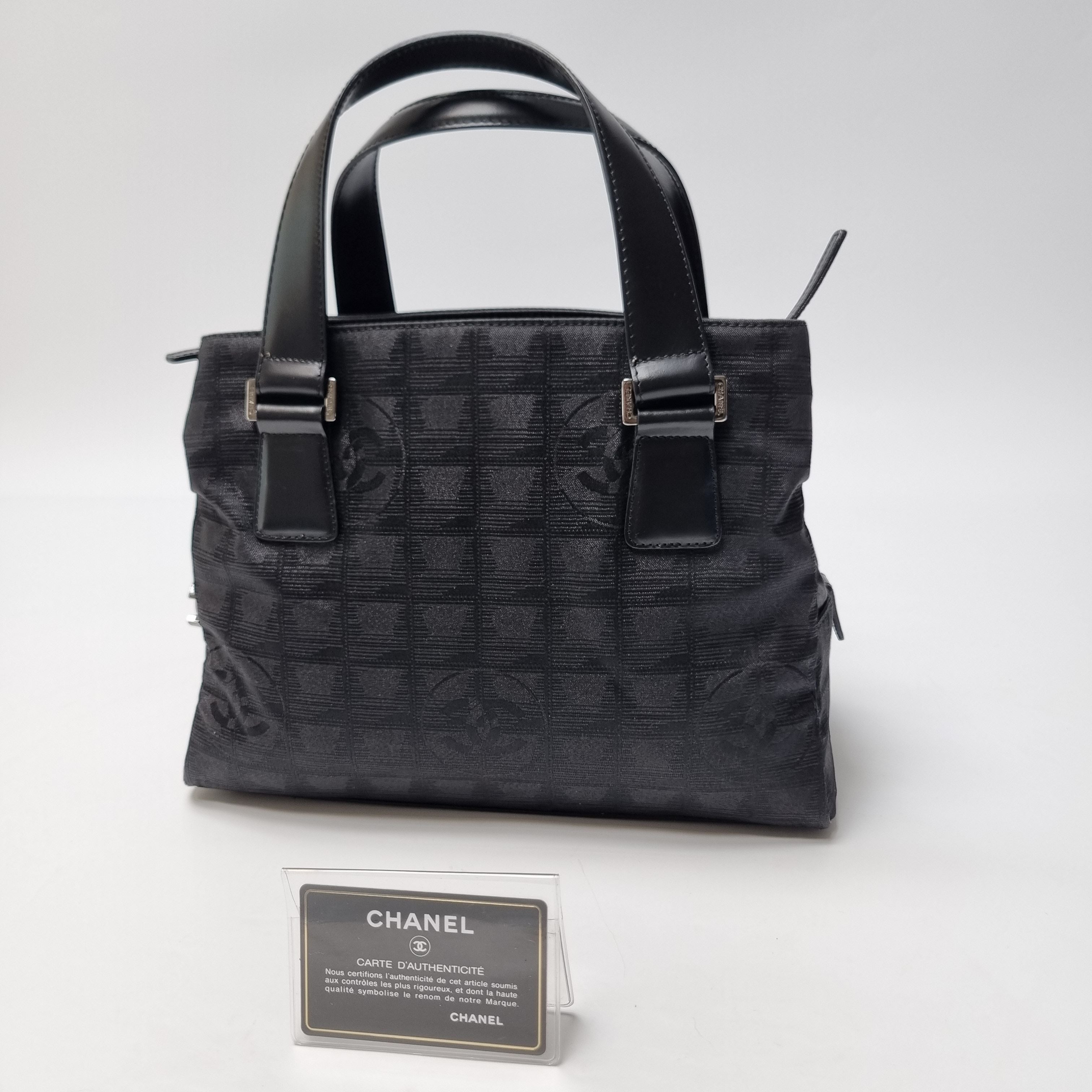 Travel Line Coco Mark Jacquard Tote Bag (Limited Edition