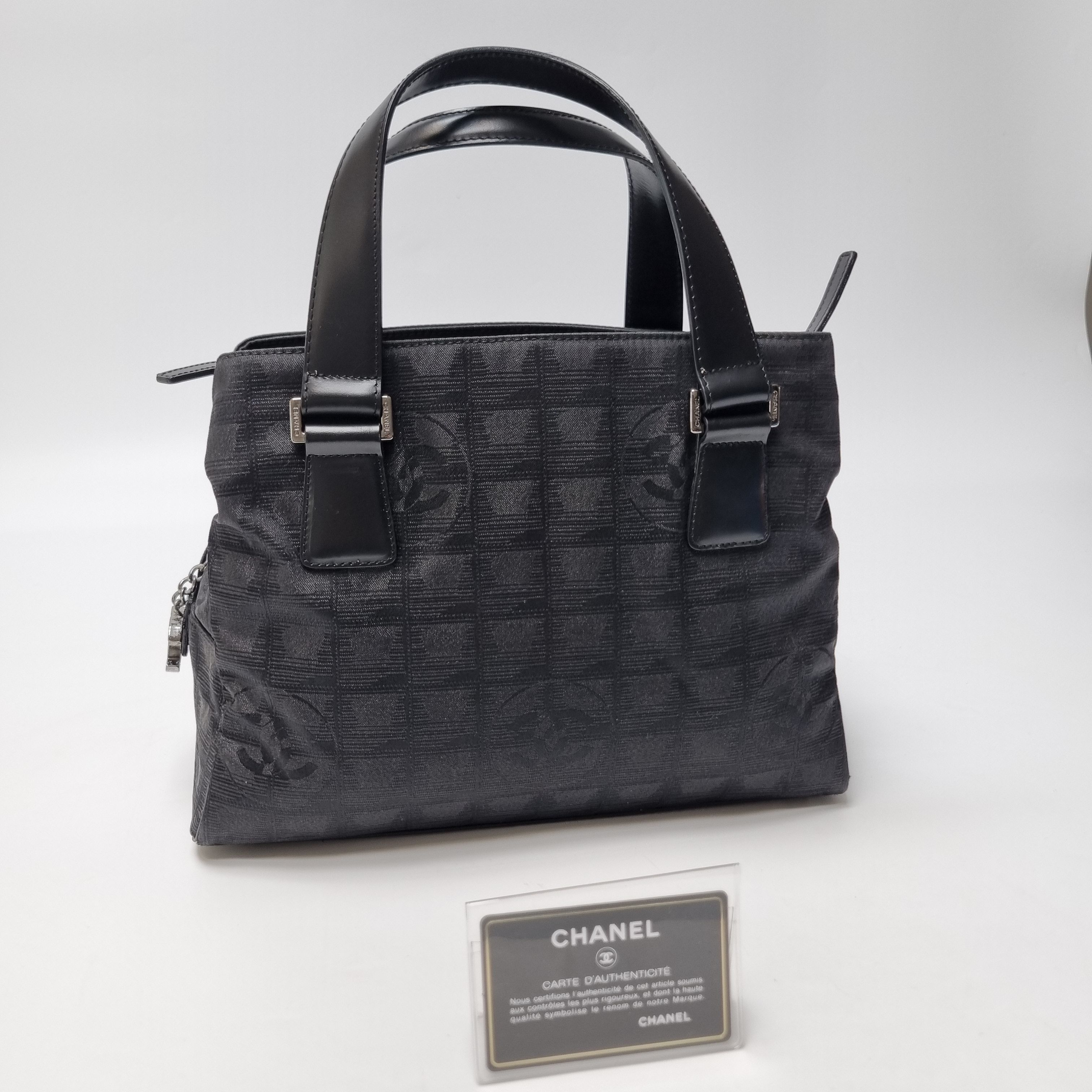 Travel Line Coco Mark Jacquard Tote Bag (Limited Edition