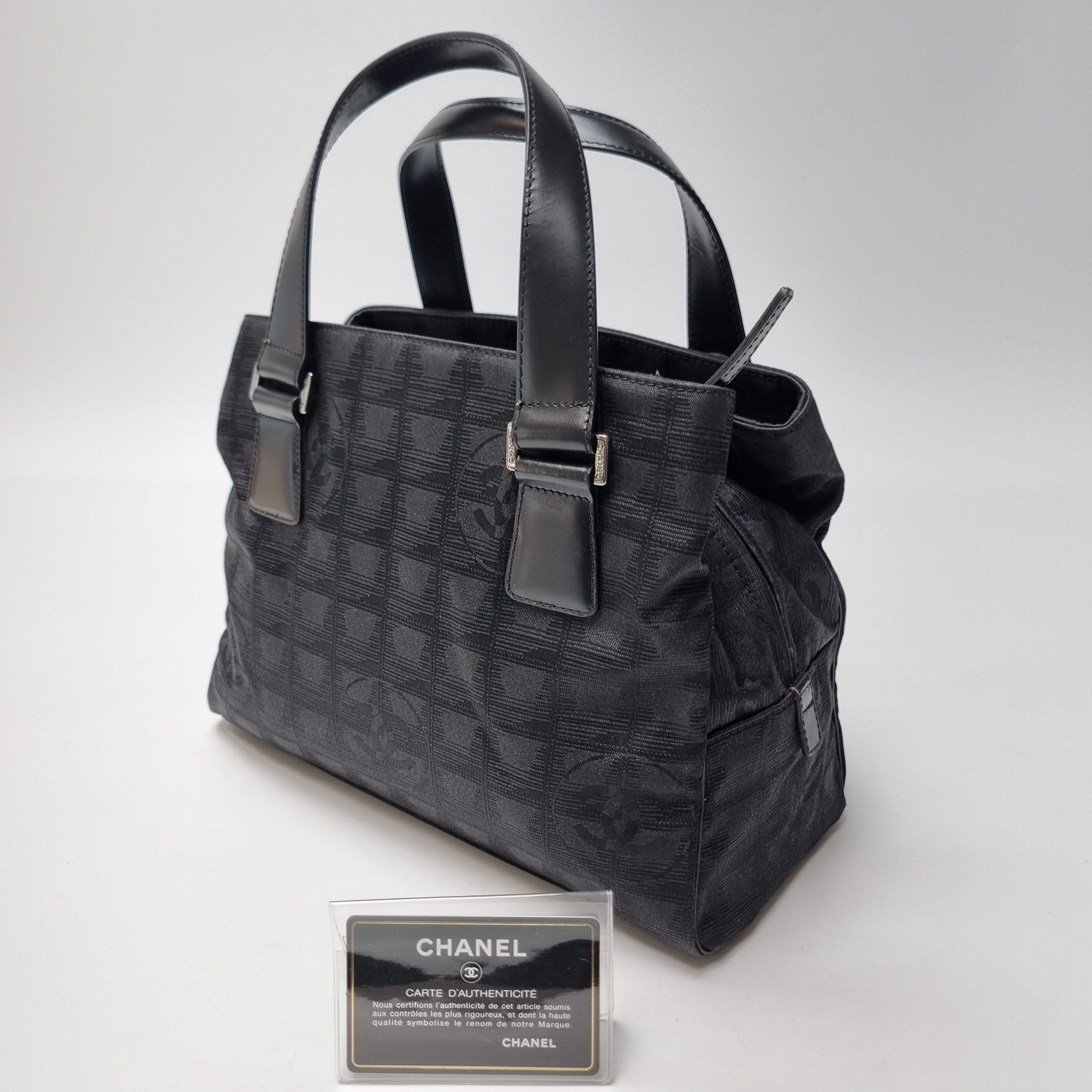 Travel Line Coco Mark Jacquard Tote Bag (Limited Edition