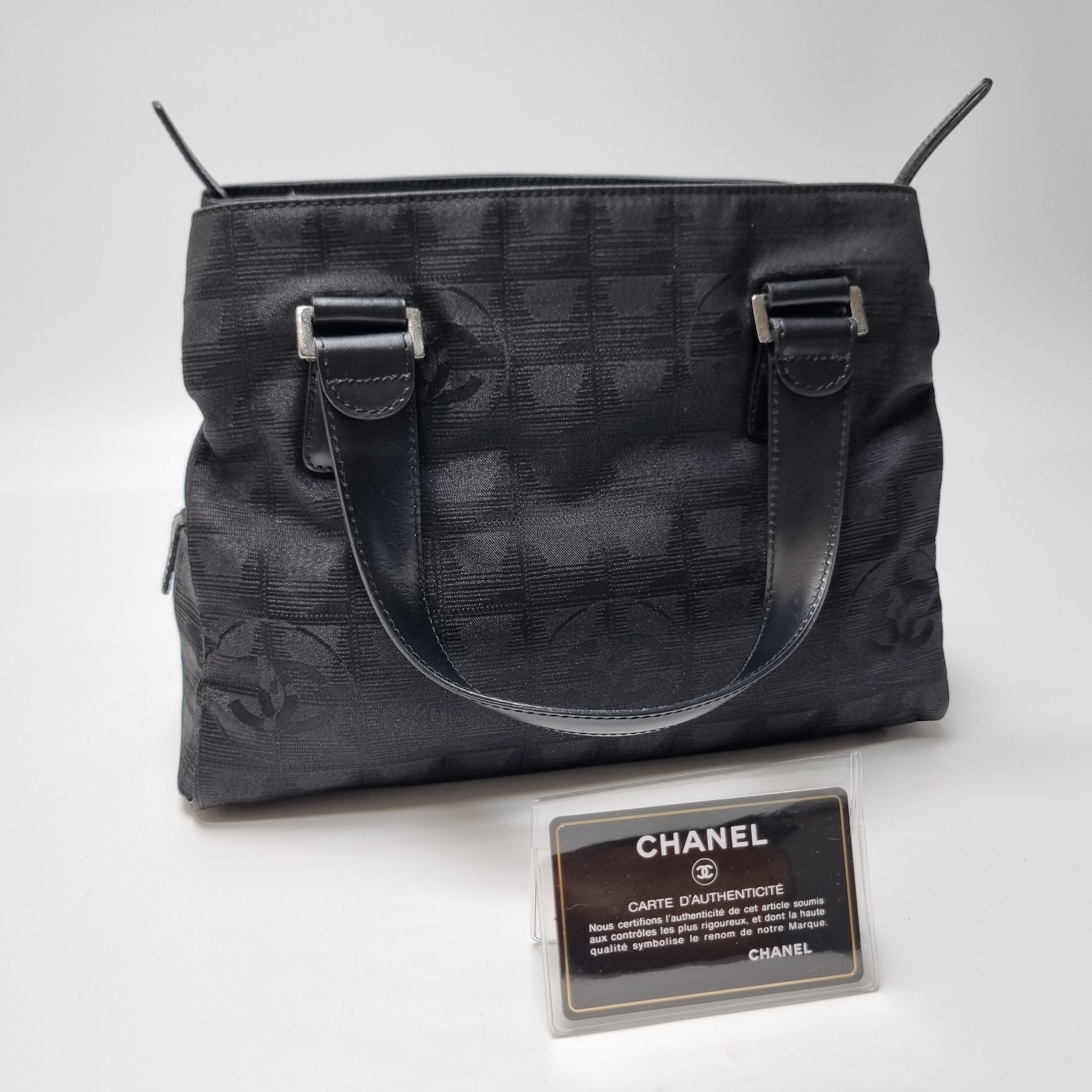Travel Line Coco Mark Jacquard Tote Bag (Limited Edition
