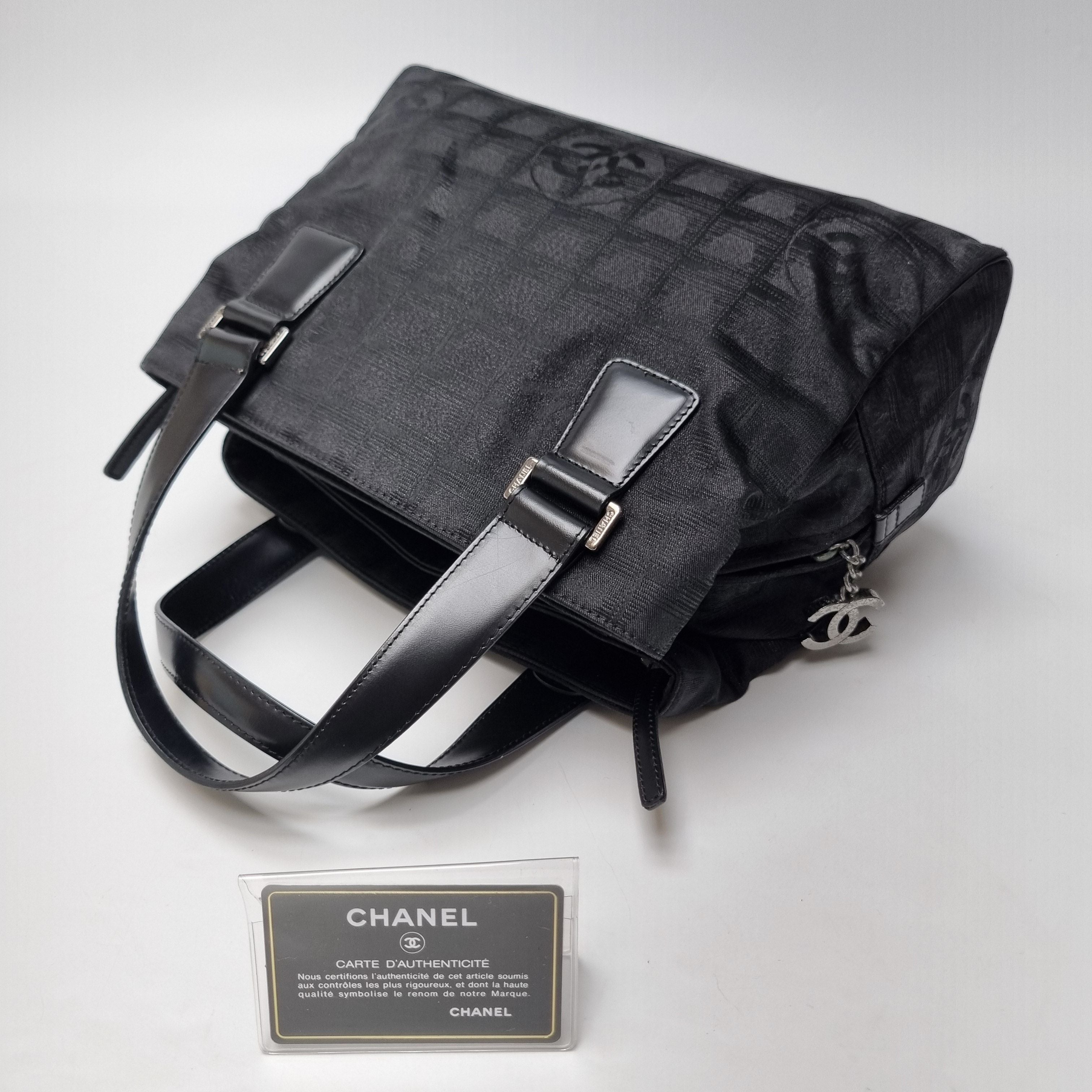 Travel Line Coco Mark Jacquard Tote Bag (Limited Edition