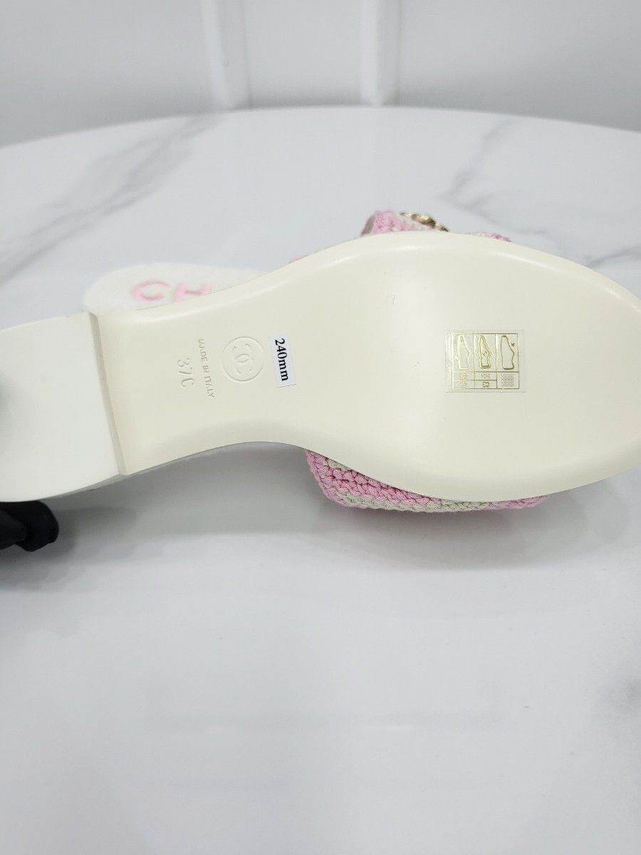 Coco Beach Slipper Mule Pink G45597 37
