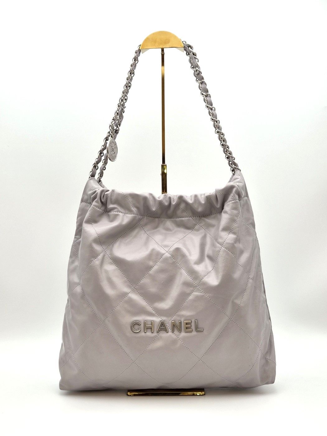 Medium Shoulder Bag Gray 22