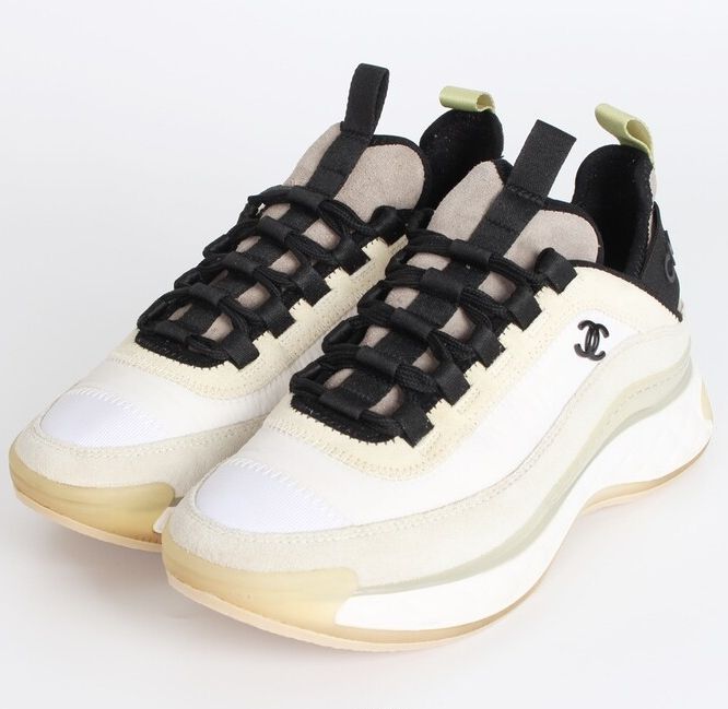 Mixed Fiber Black Badge Sneakers 36(230)