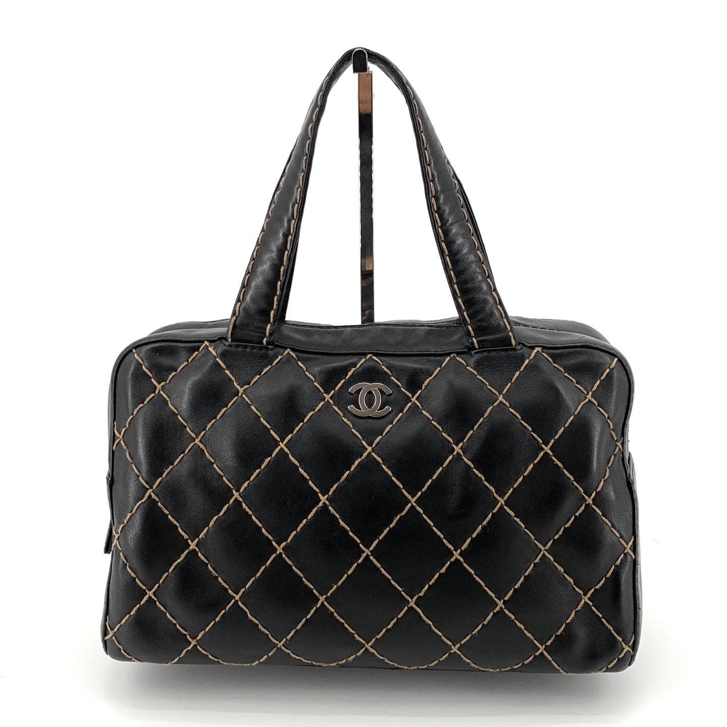 Wild Stitch Silver Tote Bag