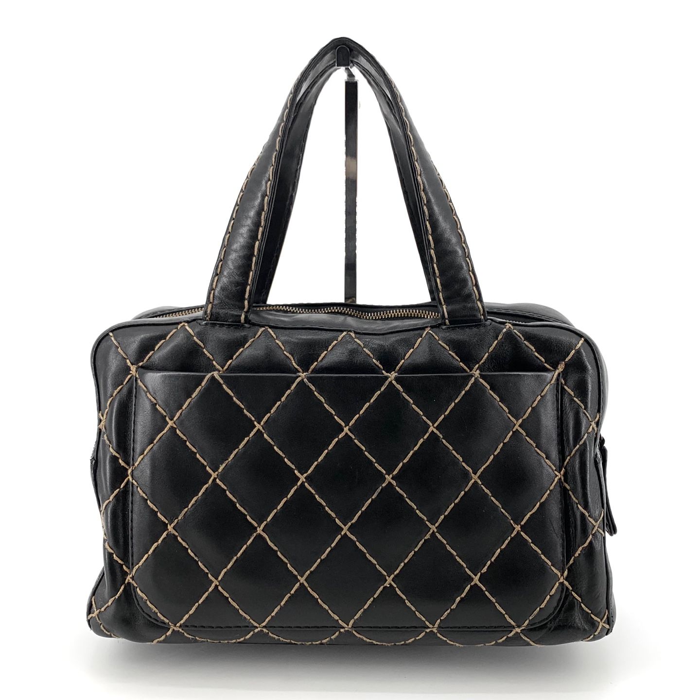 Wild Stitch Silver Tote Bag