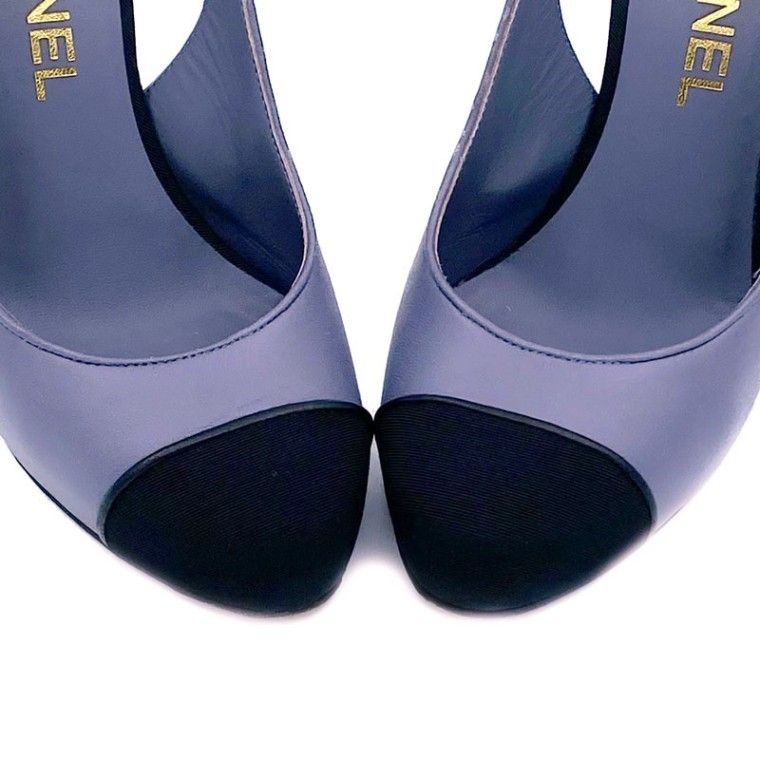 Chanel Pumps – Leather – Purple