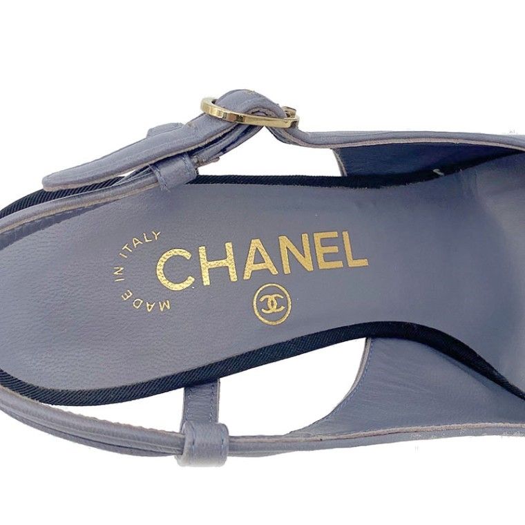 Chanel Pumps – Leather – Purple