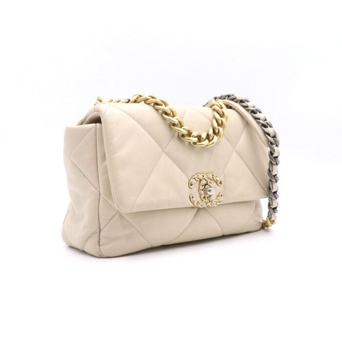 Chanel Flap Bag – Beige – Gold Hardware
