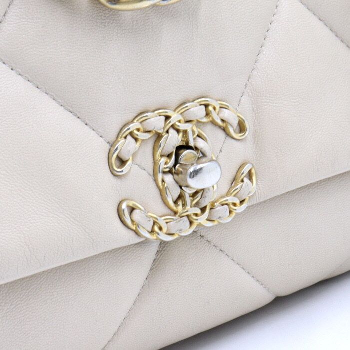 Chanel Flap Bag – Beige – Gold Hardware