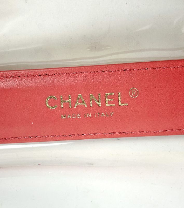 Chanel Boy – PVC – Orange – Gold Hardware