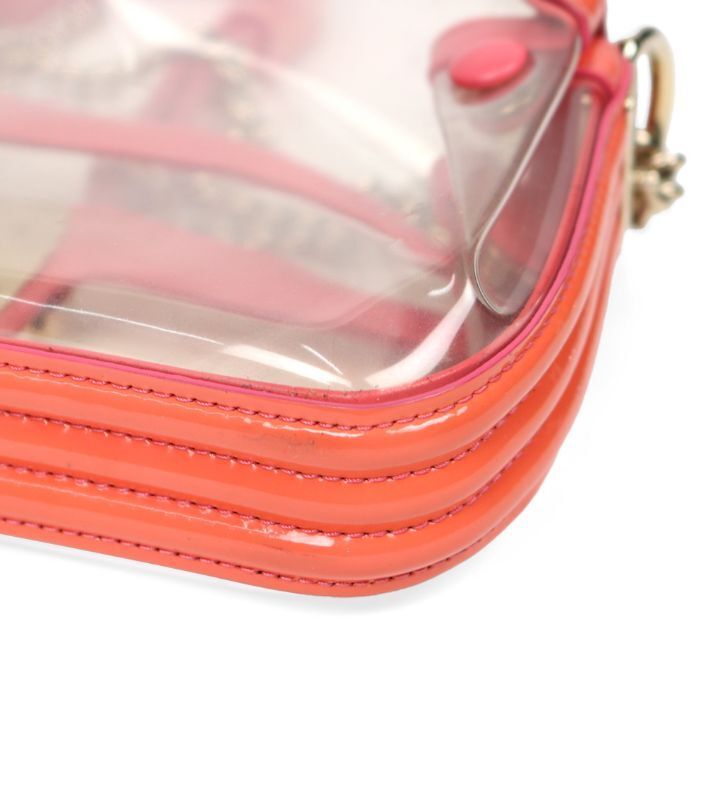 Chanel Boy – PVC – Orange – Gold Hardware