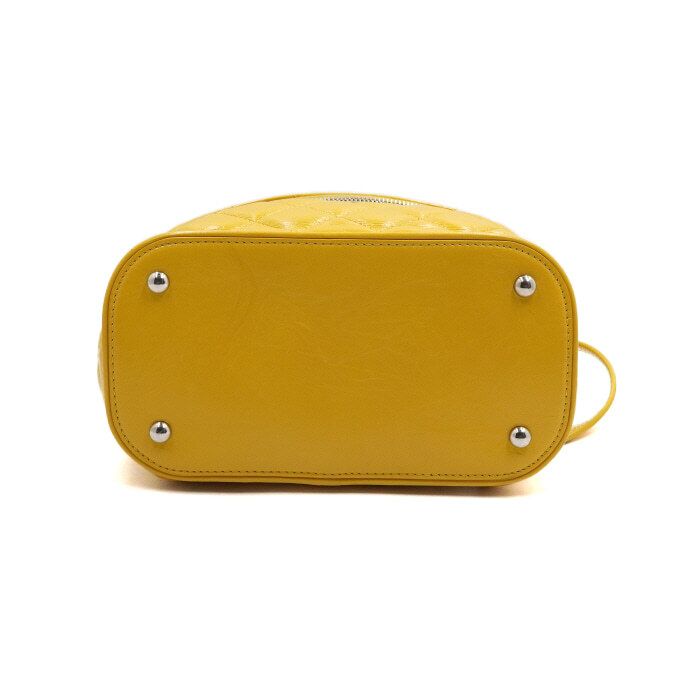 Chanel Backpack – PVC – Yellow