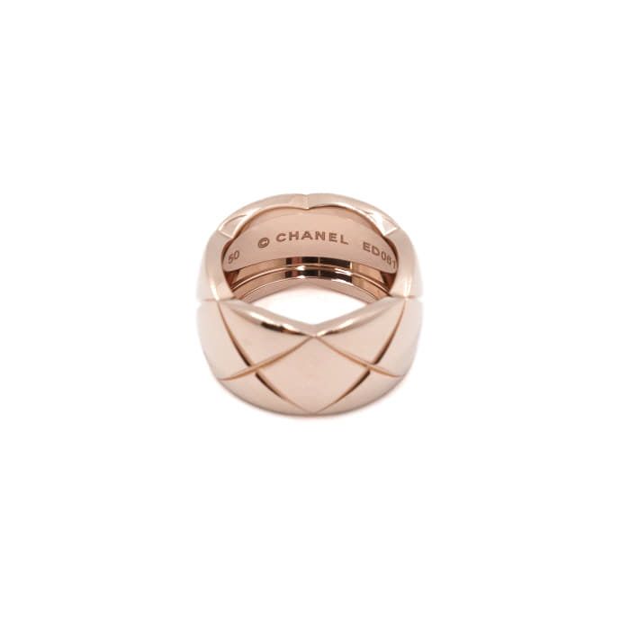 Chanel Ring – Beige Gold