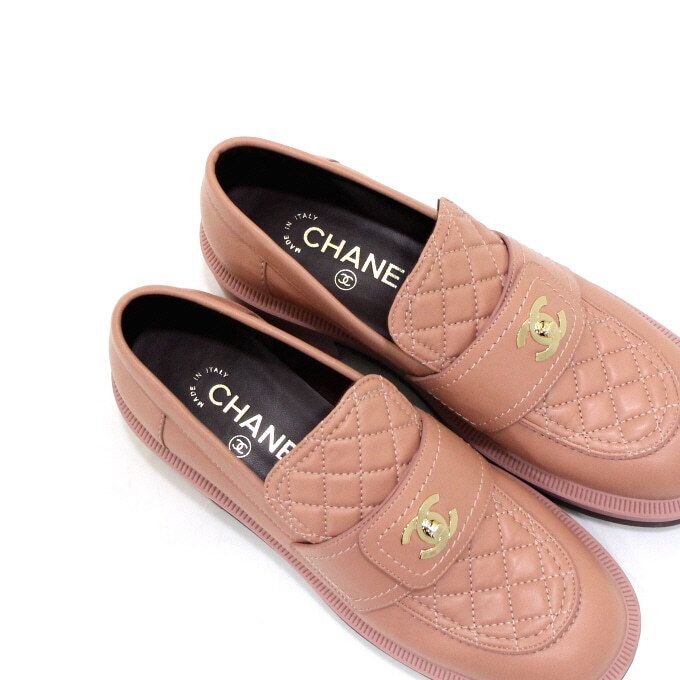 Chanel Loafers – Leather – Pink