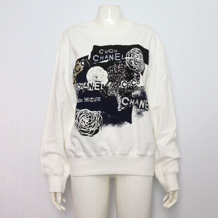 Chanel Sweatshirt – Cotton – White