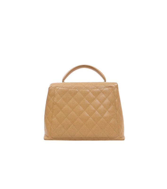 Chanel Coco Handle – Caviar Leather – Beige