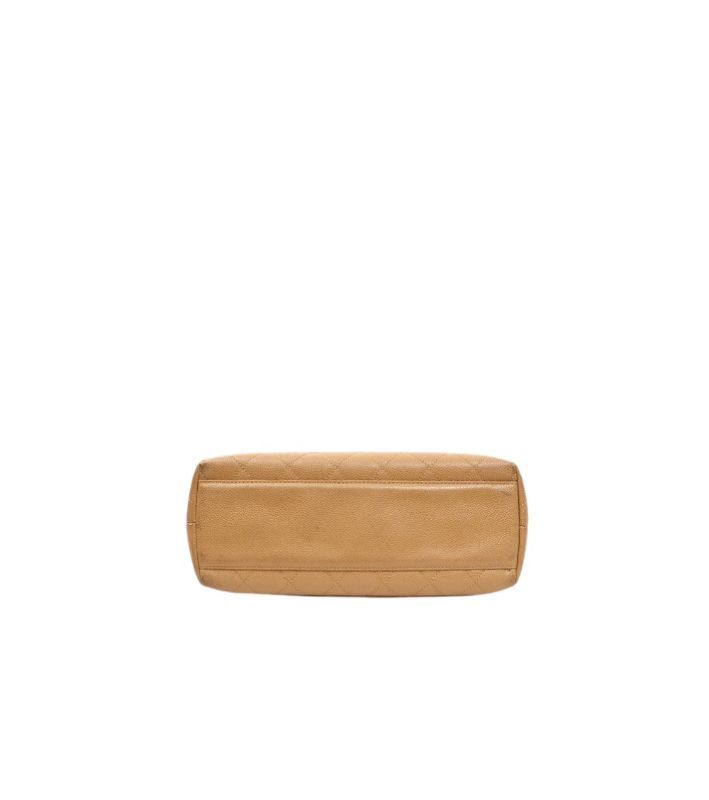 Chanel Coco Handle – Caviar Leather – Beige