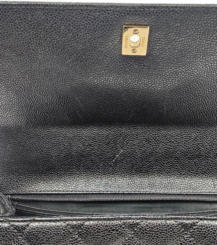 Chanel Coco Handle – Caviar Leather – Black – Gold Hardware
