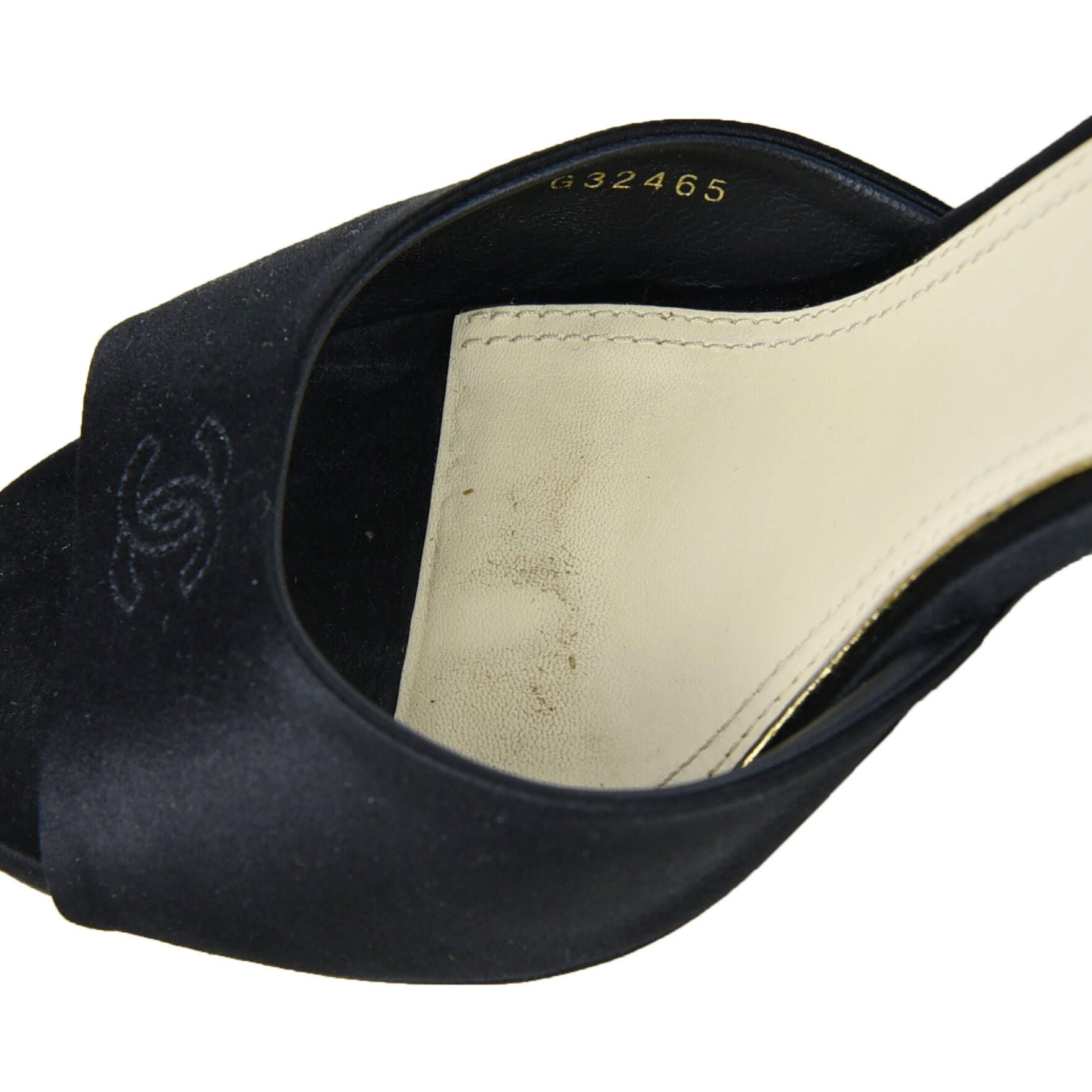 Satin Pearl Pump Slingbacks 13898