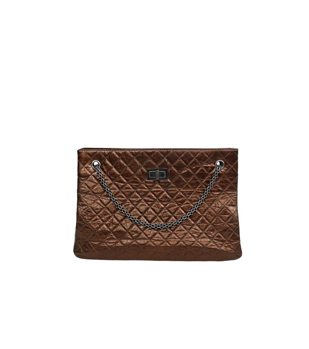 Bronze 2.55 Quilted CC Chain Shoulder Bag 57354