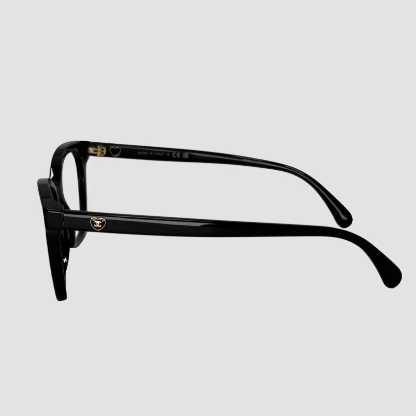 Charming Heart Square Glasses
