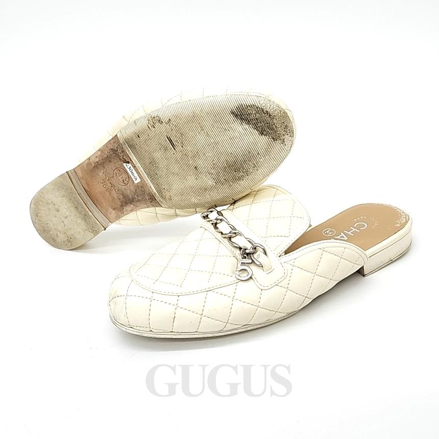 Chanel Mule – Lambskin Leather – Ivory