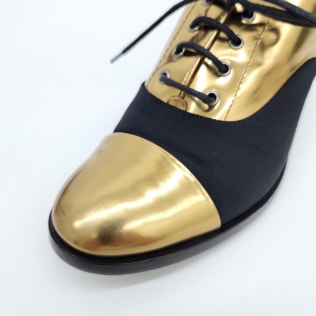Chanel Loafers – Leather – Gold